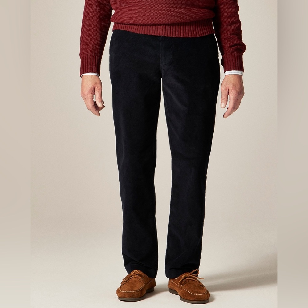 J Crew Broken-in Straight pant in stretch corduroy CM717